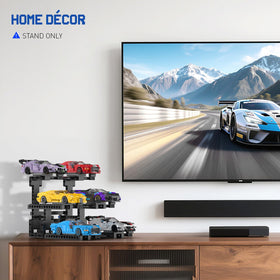 HIGH GODO holds six cars and six drivers for organized display