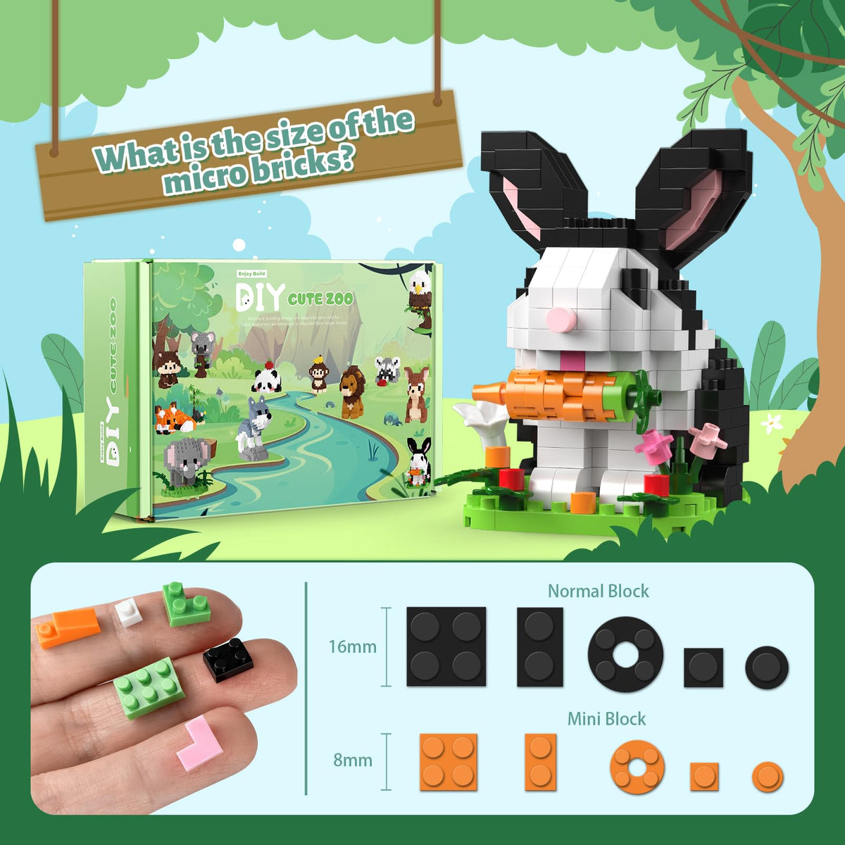 HIGH GODO koala mini building set ideal for classroom prizes.