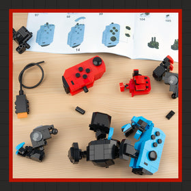 HIGH GODO Mech building set articulated legs and toes for stable stances