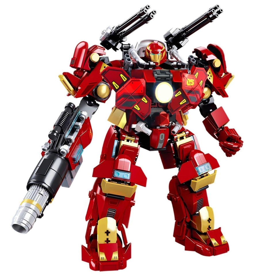HIGH GODO mech robot display with 588 pieces for adults