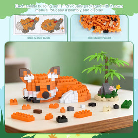 HIGH GODO raccoon mini building set perfect for gift bags.