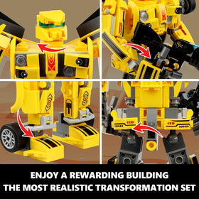 HIGH GODO robot rotating joints detail highlights poseable action