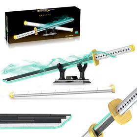 HIGH GODO white Ichimonji sword with luminous 39-inch blade for immersive One Piece cosplay