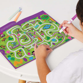 Highlights for Children Amazing Mazes page with easy paths supports coordination.
