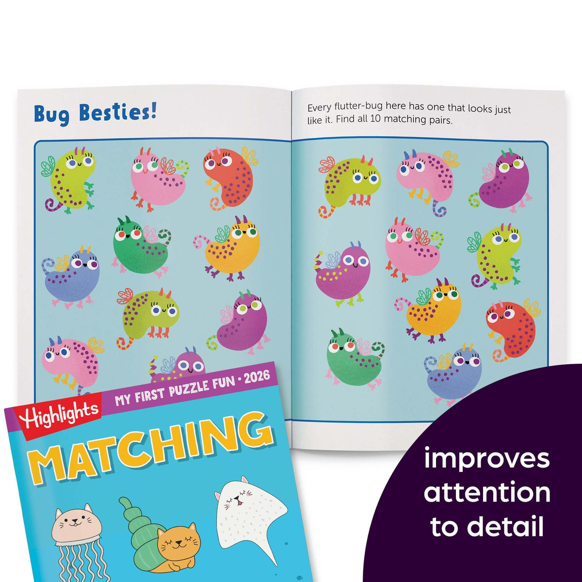 Highlights for Children That Silly scenes page features playful nonsense to spark curiosity.