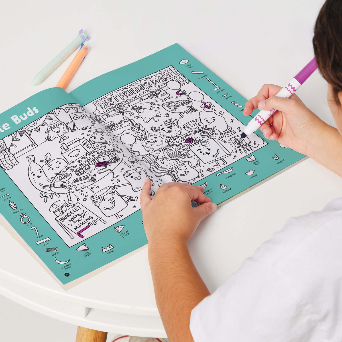 Highlights Hidden Pictures 2026 32-page scene encourages focused play