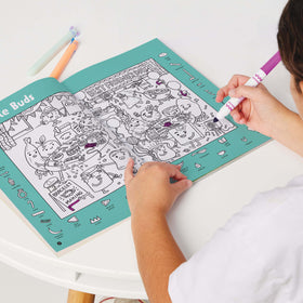 Highlights Hidden Pictures 2026 32-page scene encourages focused play