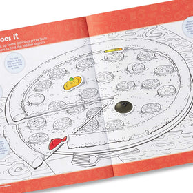 Highlights for Children Hidden Pictures Sticker Challenge 16-page book close-up highlights learning-through-play.