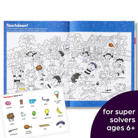 Highlights for Children Hidden Pictures Sticker Challenge travel-friendly pack supports independent activity.
