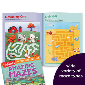 Highlights My First Puzzle Fun matching activities spark pattern recognition in young learners