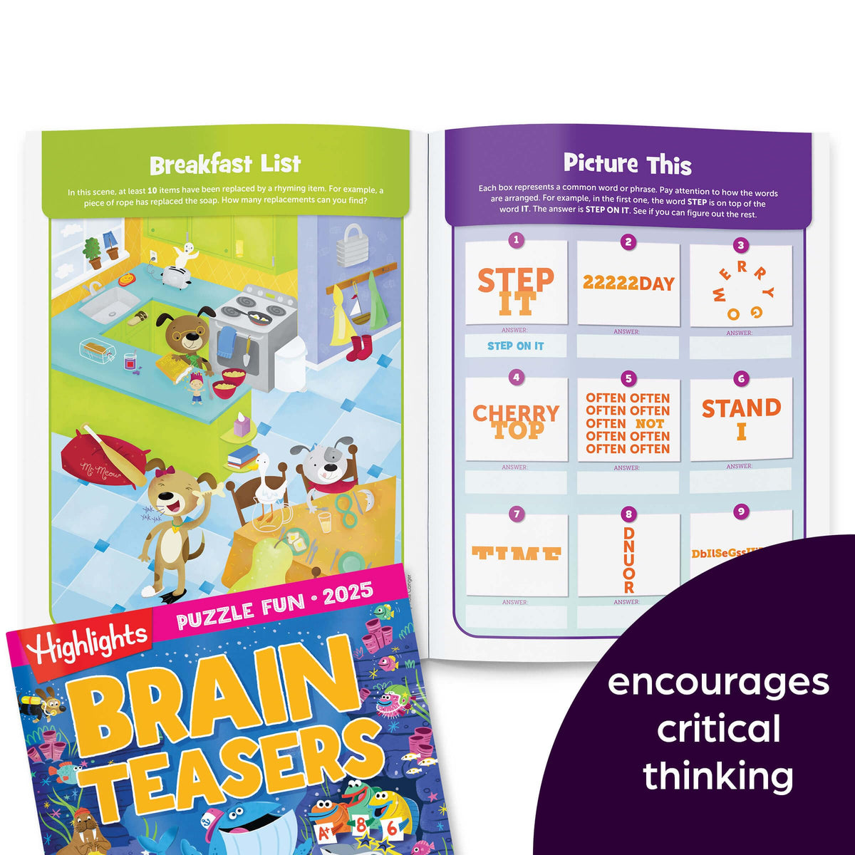Highlights Puzzle Fun 2025 amazing-mazes highlights twisting paths that boost problem-solving focus