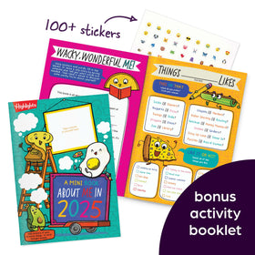 Highlights Puzzle Fun 2025 gift-ready-pack presents a thoughtful screen-free learning gift