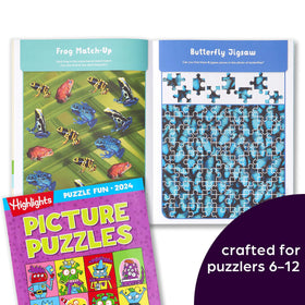 Word Puzzles from Highlights boost vocabulary with crosswords and word finds.