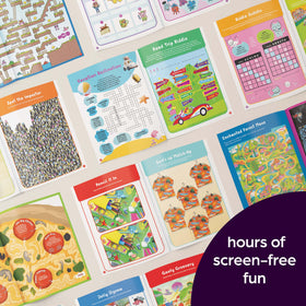 Highlights Puzzle Fun gift-pack display showing a four-book set.