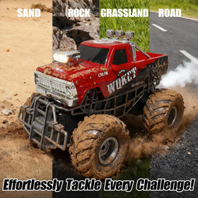 Highmall Highspeed chassis clearance designed for rough terrain.