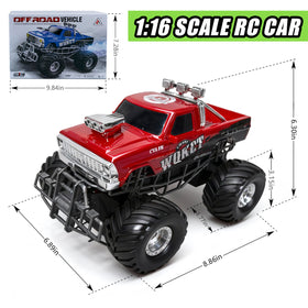 Highmall Highspeed remote control at 2-4GHz for multi-vehicle play.