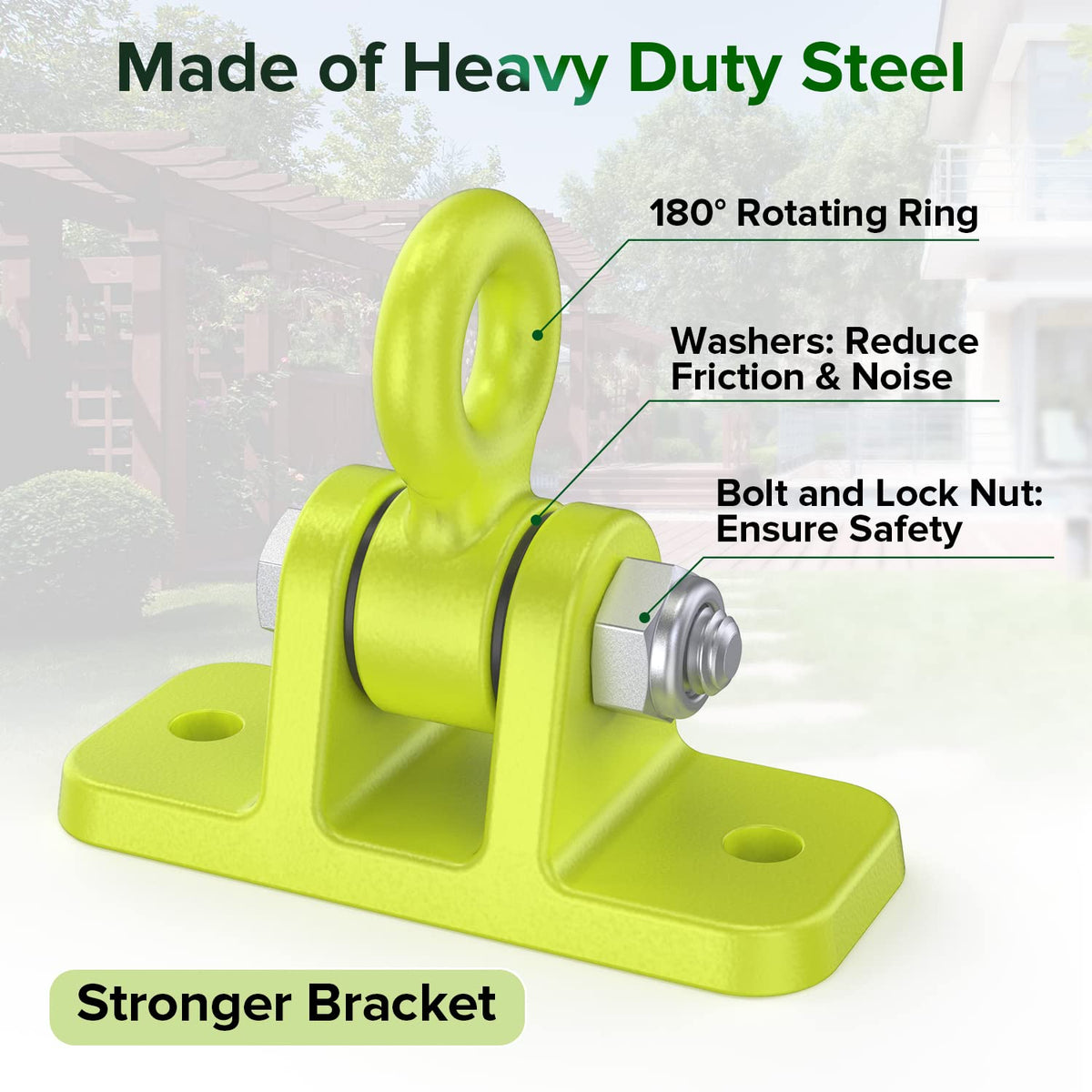 Highpro set supports up to 10,000 lbs for robust use