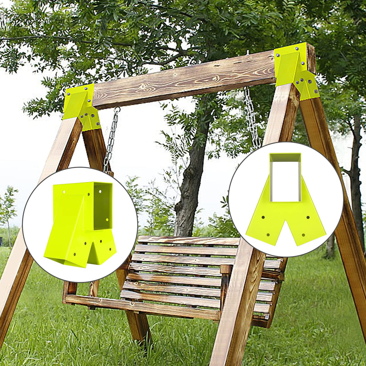 Highpro bracket installation process showing step-by-step assembly for sturdy frame.