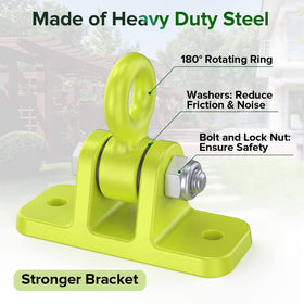 Highpro punching-bag-yoga-bracket enables multiple fitness setups