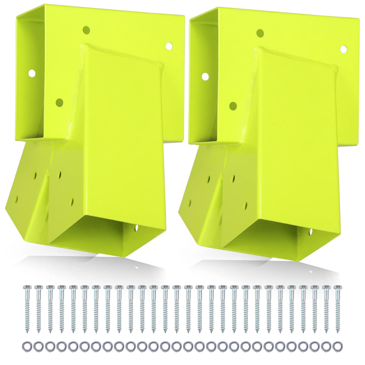 Highpro swing set brackets A-frame front view showing sturdy welded joints for durable playground frames.