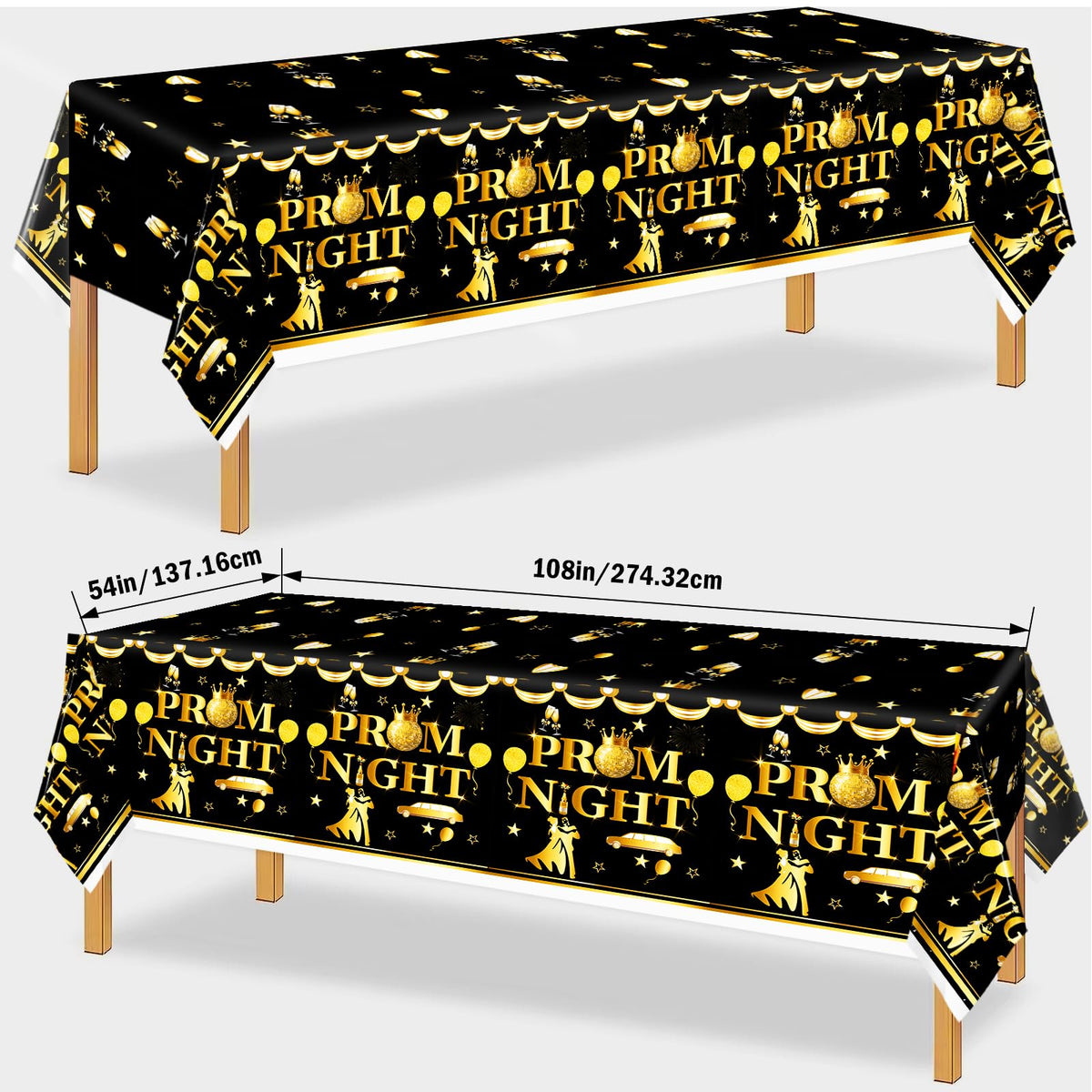 HigzYovn prom napkins add refined touches to place settings.