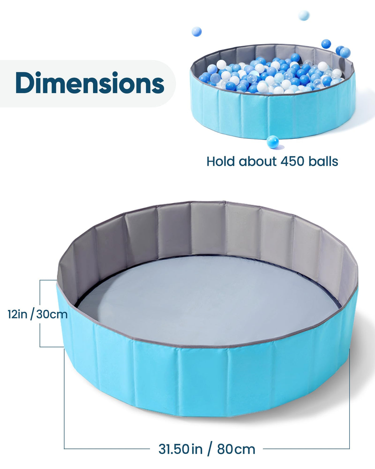 Hikiddy baby ball pit setup with quick tool-free assembly for busy families.