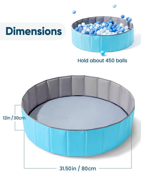 Hikiddy baby ball pit setup with quick tool-free assembly for busy families.
