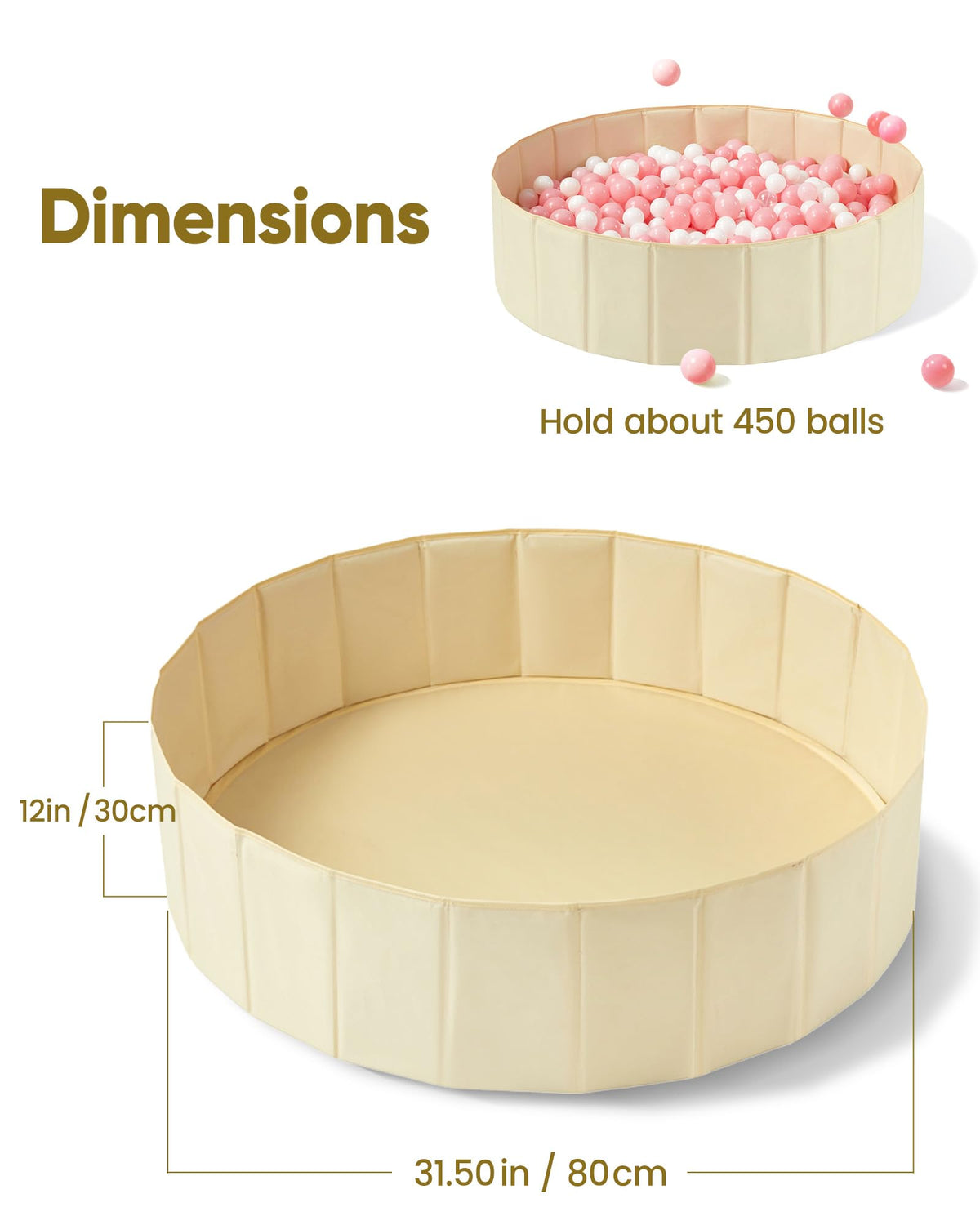 Hikiddy ball pit carry bag for easy travel and parties