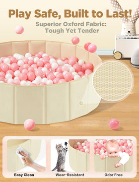 Hikiddy dog play pit option creates a playful space for pets