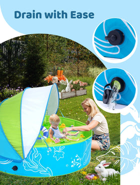 Hikiddy pool design emphasizes safety and family-friendly play