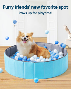 Hikiddy portable ball pit includes carry bag for travel and family outings.