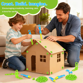 HIKISS colorful tool trio inspires imaginative construction sessions.
