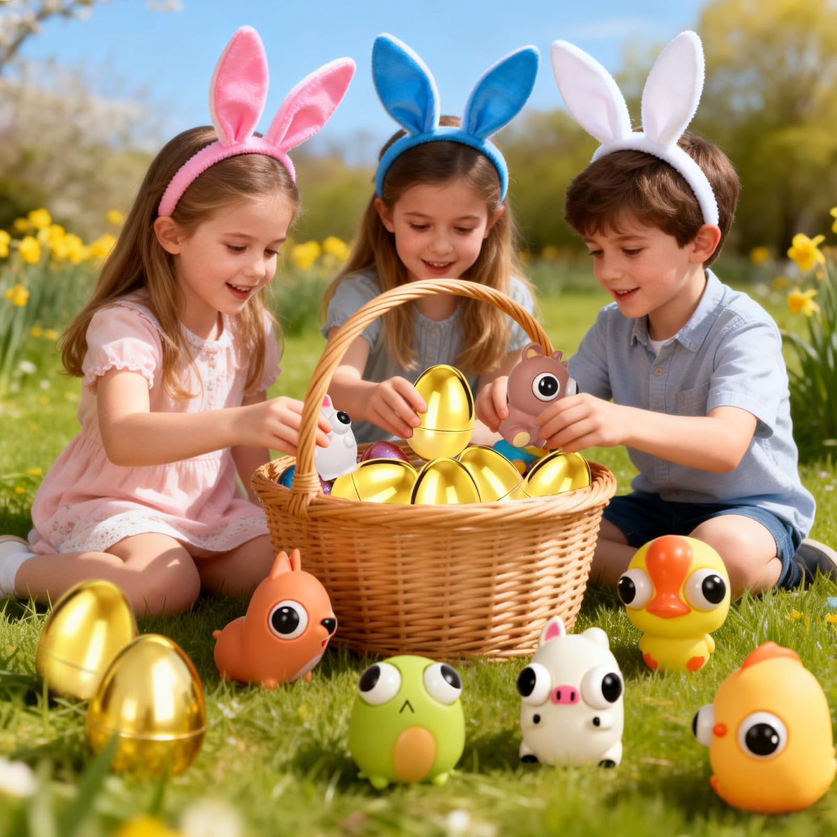 HIKISS Easter basket fillers that add a gleaming touch to celebrations.