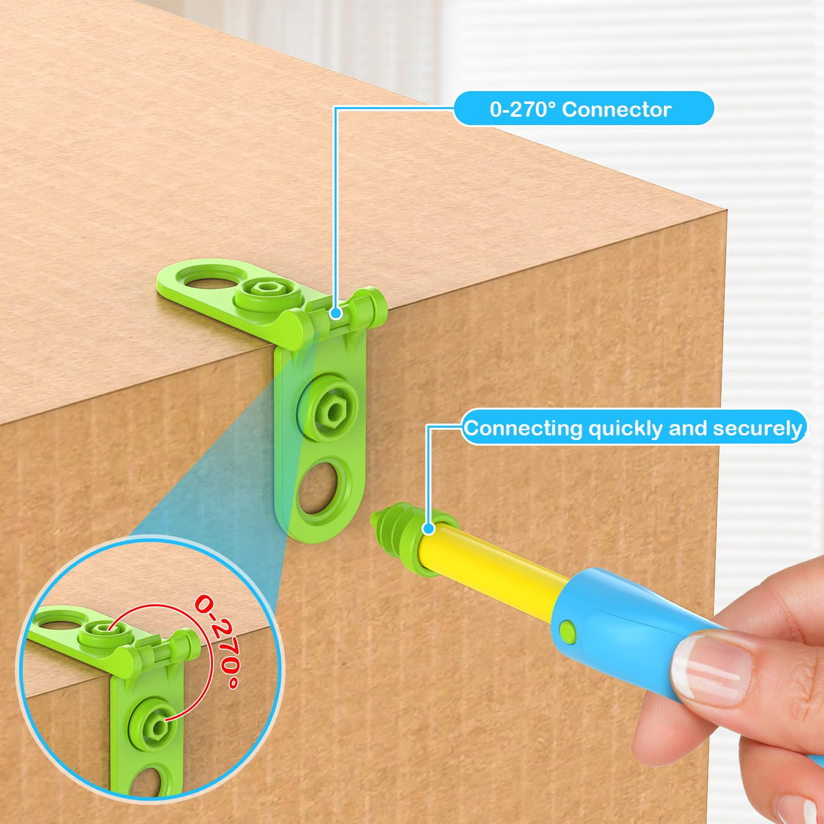 HIKISS ergonomic tool handles offer comfortable, age-appropriate grip.