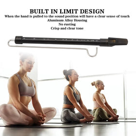 HilBeliFU Slide Whistle built-in limit feature stabilizes tone during slides.
