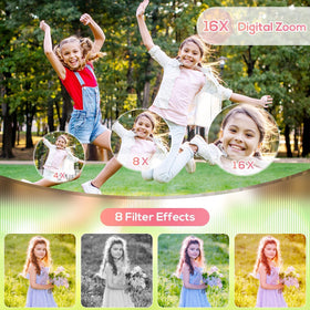 HILDCROA DX5 includes a 32GB card for instant photo storage