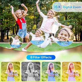 Hildcroa DX5 eight-scene modes for versatile outdoor photography