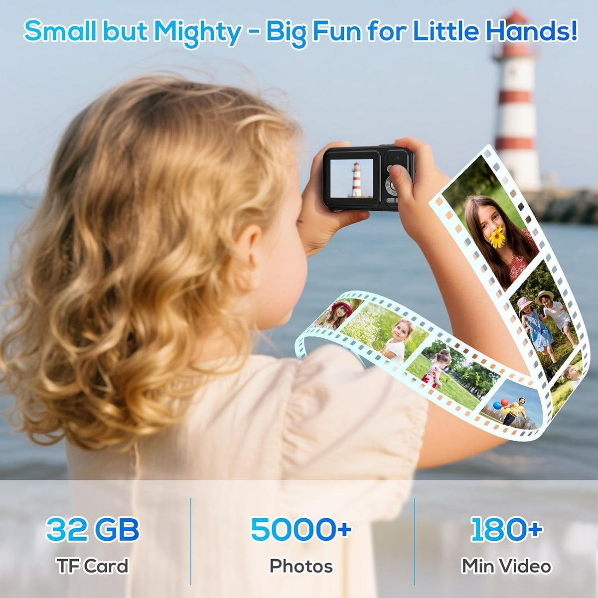 Hildcroa DX5 included accessories: 32GB card and batteries