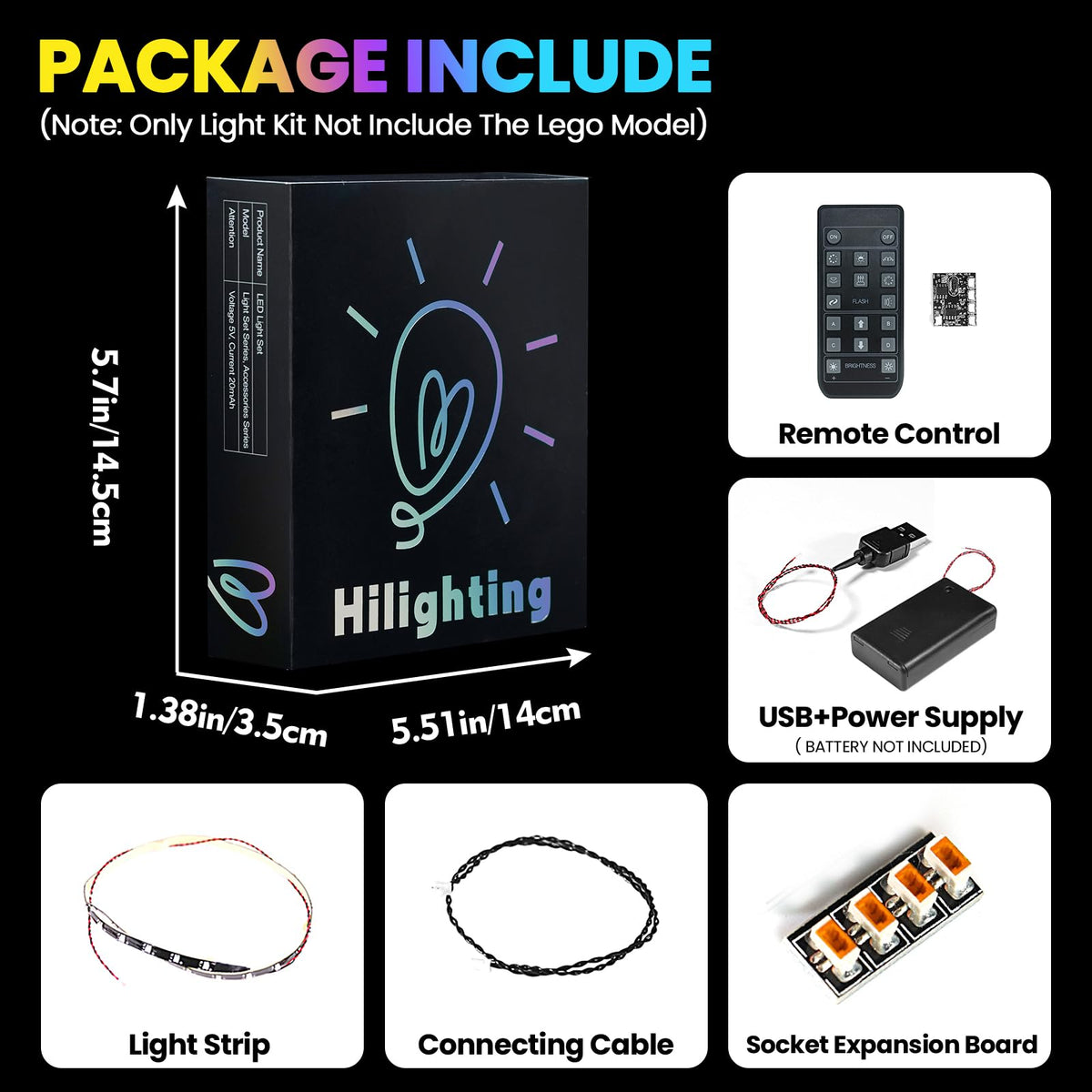 Hilighting durable materials ensure long-lasting display even with frequent handling.