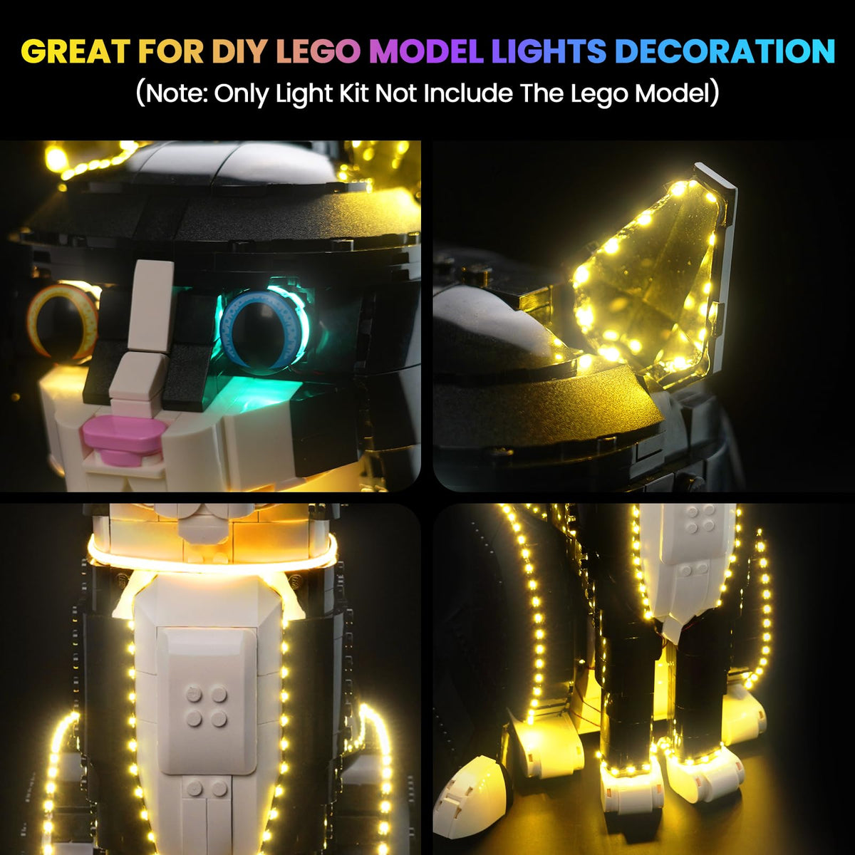 Hilighting durable materials ensure long-lasting lighting for the model
