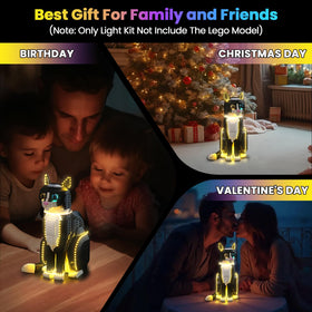 Hilighting gift-ready packaging makes a thoughtful present for LEGO fans