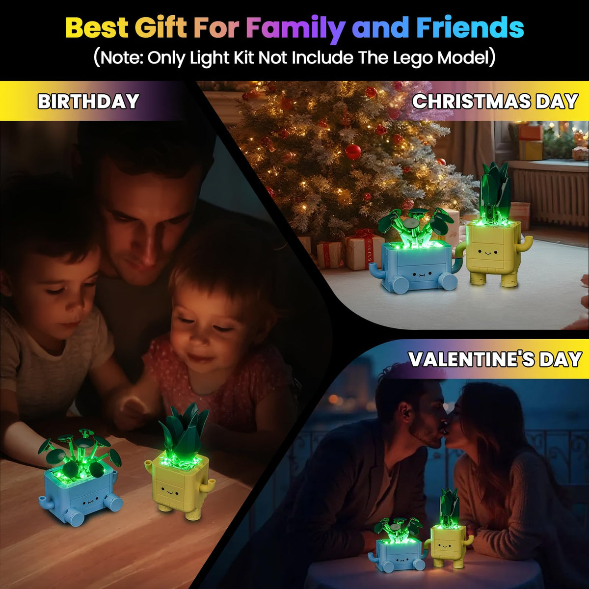 Hilighting light kit makes a great gift for Lego fans.
