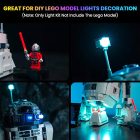 Seven-color flashing LEDs create dynamic, eye-catching effects for your build.