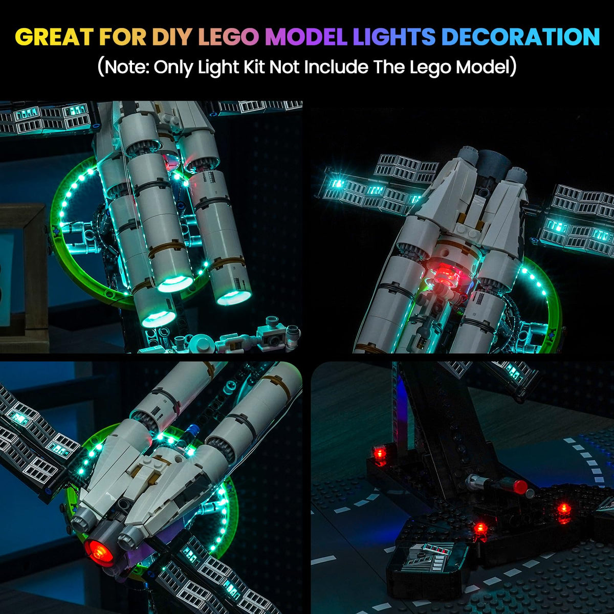 USB powered option shows flexible lighting for the desk display