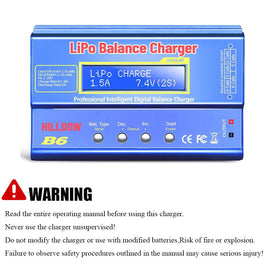 Hilldow B6 charger metal shell aids heat dissipation for steady performance