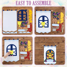 Hillsuren DIY accessories with grapes and chalices for banners