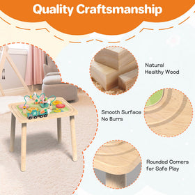 Himold activity table drawing board enables drawing and creative expression.