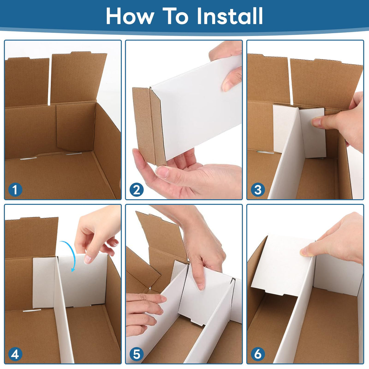 HIMOMO durable four-layer cardboard construction protects cards