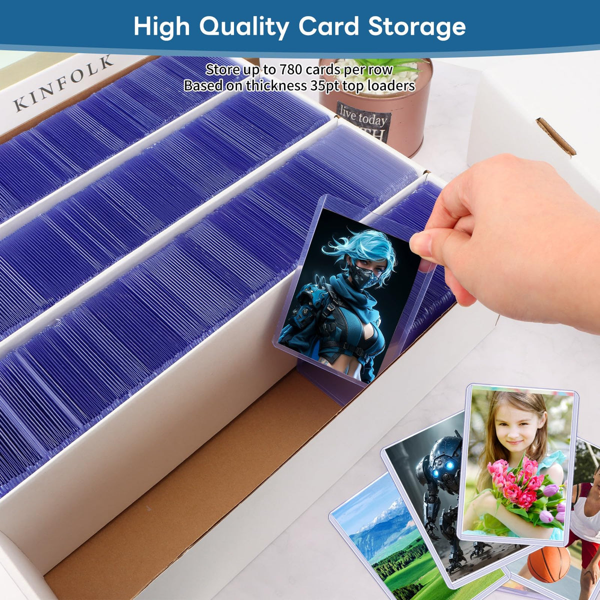 HIMOMO easy-assembly box with no tools required