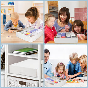 HIMOMO storage box easy assembly demonstrates quick setup without tools